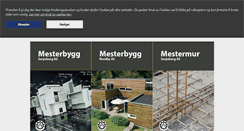 Desktop Screenshot of mesterbygg.no